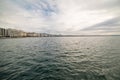 View of old port of Thessaloniki city