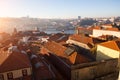 View of the old Porto downtown, Portugal. Travel.
