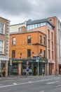 View of an old pub in the center of Dublin, Ireland Royalty Free Stock Photo