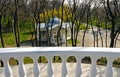 View of the old pump room in the city of Yessentuki Royalty Free Stock Photo