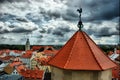 View of Old Regensburg,Bavaria,Germany,HDR imag