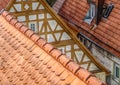 Truss faÃÂ§ade and tiled roofs