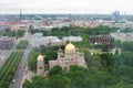 View of the old Riga from the height Royalty Free Stock Photo