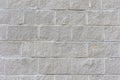 Old shabby gray brick wall Royalty Free Stock Photo