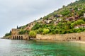 View old shipyard Tersane in Alanya. Turkey Royalty Free Stock Photo