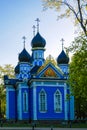 View of the old small church in Druskininkai, Lithuania