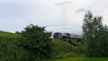 View of an old steam train