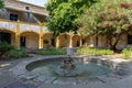 View on old streets and houses in ancient french town Arles, touristic destination, hospital of Van Gogh, Bouches-du-Rhone, France Royalty Free Stock Photo