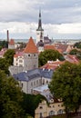 View of old Tallinn Royalty Free Stock Photo