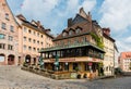 View of the Old Town architecture in Nuremberg, Germany Royalty Free Stock Photo