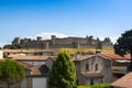 View of the old town Carcassonne, Southern France.
