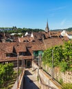 Old town of the city of Schaffhausen, Switzerland