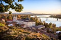 View of the old town of Esztergom