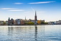 View of the Old Town or Gamla Stan in Stockholm, Sweden Royalty Free Stock Photo