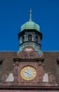 View on the old town hall in Freiburg im Breisgau. Baden Wuerttemberg, Germany, Europe Royalty Free Stock Photo