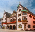 View on the old town hall in Freiburg im Breisgau. Baden Wuerttemberg, Germany, Europe Royalty Free Stock Photo