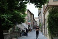 View of old town near rome italy