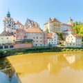 View at the Old Town of Neuburg an der Donau - Germany