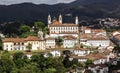 View of the old town of Ouro Preto, Brazil