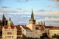 view of the old town of Prague Royalty Free Stock Photo