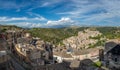 View of the old town of Ragusa Ibla in Sicily, Italy