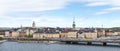 View of Old Town in Stockholm from south