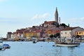 Landmark of Rovinj, the landmark of Rovinj, the bell tower of the Church of St. Euphemia tower of the Church of St. Euphemia