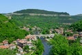 View from old town Veliko Tarnovo Royalty Free Stock Photo