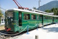 Old train ready to start Royalty Free Stock Photo