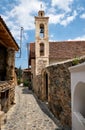The old church of Metamorfosi tou Sotira Church. Kakopetria. Nicosia District. Cyprus Royalty Free Stock Photo
