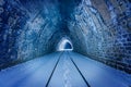 View of the old tunnel. Circum-Baikal Railway. Royalty Free Stock Photo