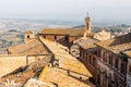 view of the Old Tuscany town of Montepulciano, Italy Royalty Free Stock Photo