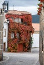 View of old village Provesende in heart of Douro river valley in autumn, wine making industry in Portugal Royalty Free Stock Photo