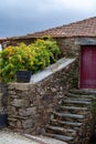 View of old village Provesende in heart of Douro river valley in autumn, wine making industry in Portugal Royalty Free Stock Photo