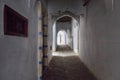 View of the old walls of Tetouan Medina quarter in Northern Morocco. A medina is typically walled, with many narrow and maze-like Royalty Free Stock Photo