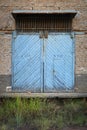 Old Warehouse with wooden sliding doors