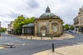 A view of an old water pumping station in Harrogate, Yorkshire, UK