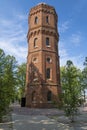 View of the old water tower. Zaraysk. Moscow region, Russia Royalty Free Stock Photo