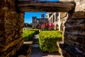 View Through an Old Water Well of the Historic Old West Spanish Mission Concepcion