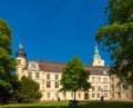 View of Oldenburg Castle, Oldenburg, Germany. Copy space for text Royalty Free Stock Photo