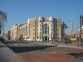 View of older victorian residential building