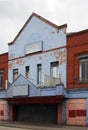 A view of oldham road in ashton under lyne showing the derelict tameside hippodrome theatre Royalty Free Stock Photo