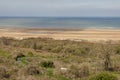 View on Omaha beach - Nromandy, France. Royalty Free Stock Photo