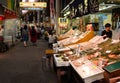 View of Omicho market. Kanazawa. Ishikawa prefecture. Japan