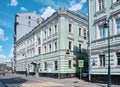 A view of one of the buildings of the Buturlin-Golokhvastova Mansion, a former lucrative property of the Russian Life Insurance