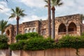 View of the one of the buildings in the historic city of Byblos. Lebanon Royalty Free Stock Photo