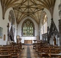 View of one of the historic Lady Chapel inside the St Davids Cathedral in Pembrokeshire