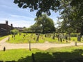 Cementery in Salem. massachusets Royalty Free Stock Photo