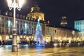 View of one of the main squares of Turin