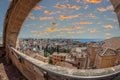 View of one part from the old town of Palma, from the terrace of the Cathedral of Santa Maria of Palma, Mallorca, Spain Royalty Free Stock Photo